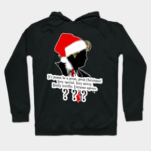 Anti Trump Caricature - Merry Christmas 2 Hoodie